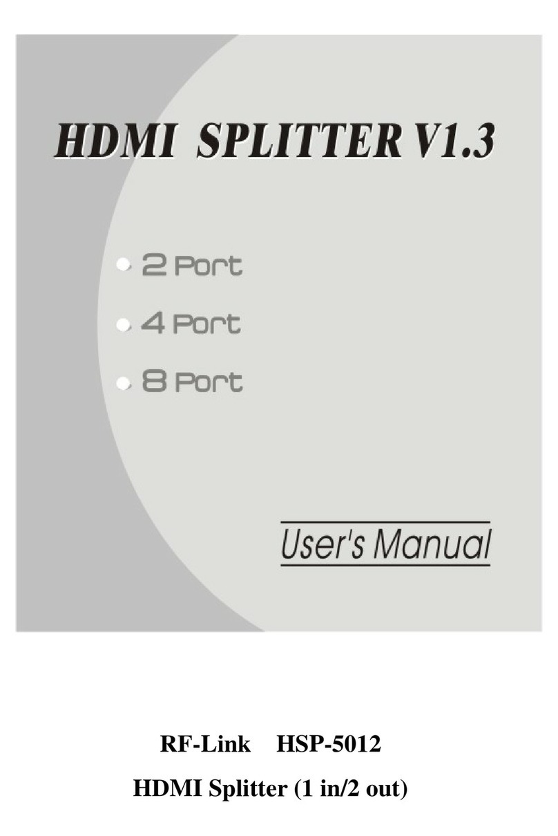 RF-Link HSP-5012 User manual