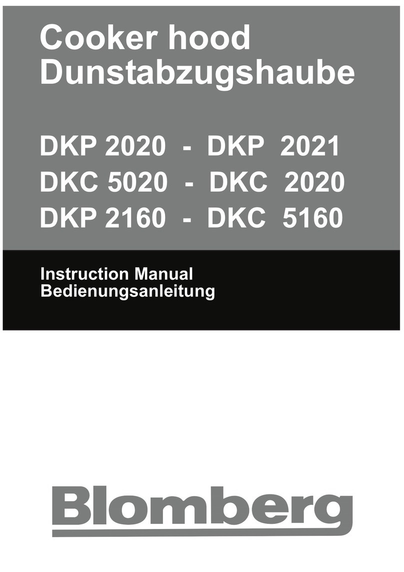 Blomberg DKP 2020 instruction manual