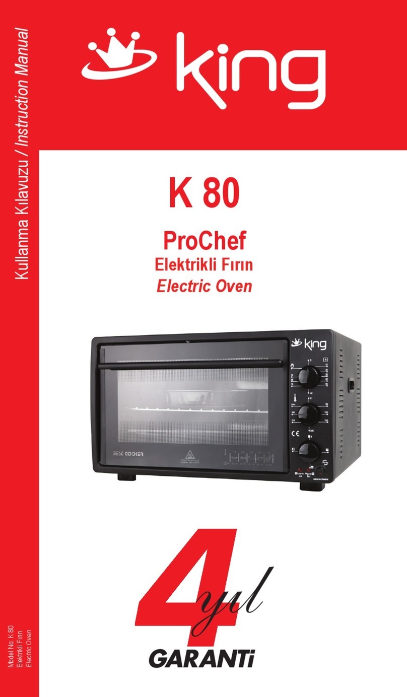 KING ProChef K 80 User manual