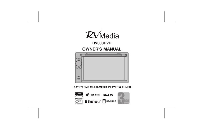 RVMedia RV300DVD owner's manual