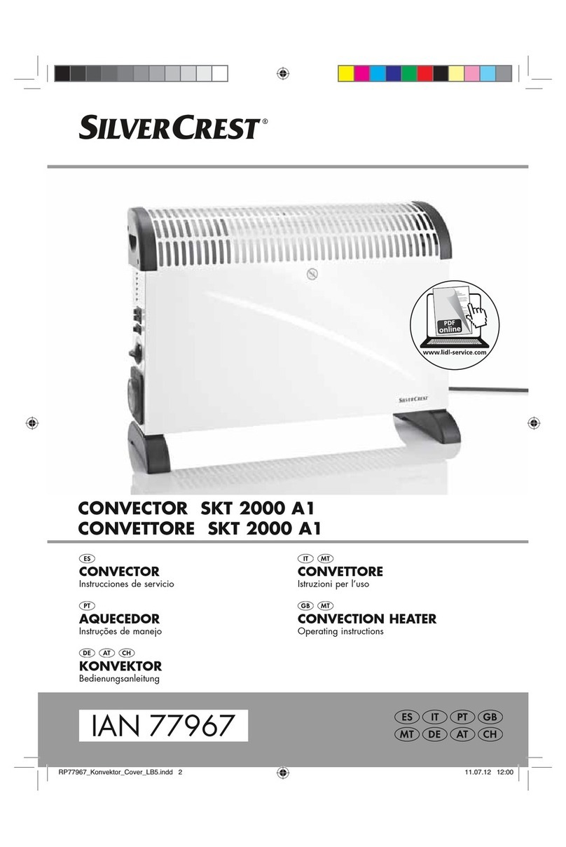 Silvercrest SKT 2000 A1 operating instructions