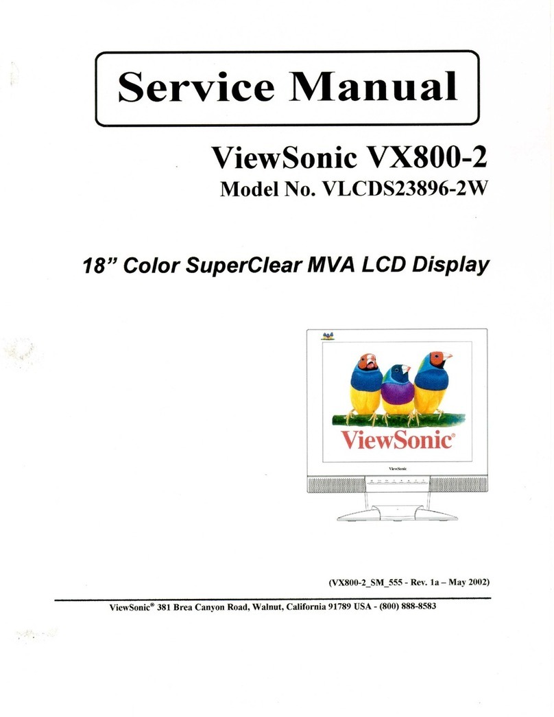 ViewSonic VX800-2 User manual