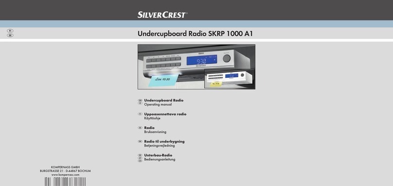 Silvercrest SKRP 1000 A1 User manual