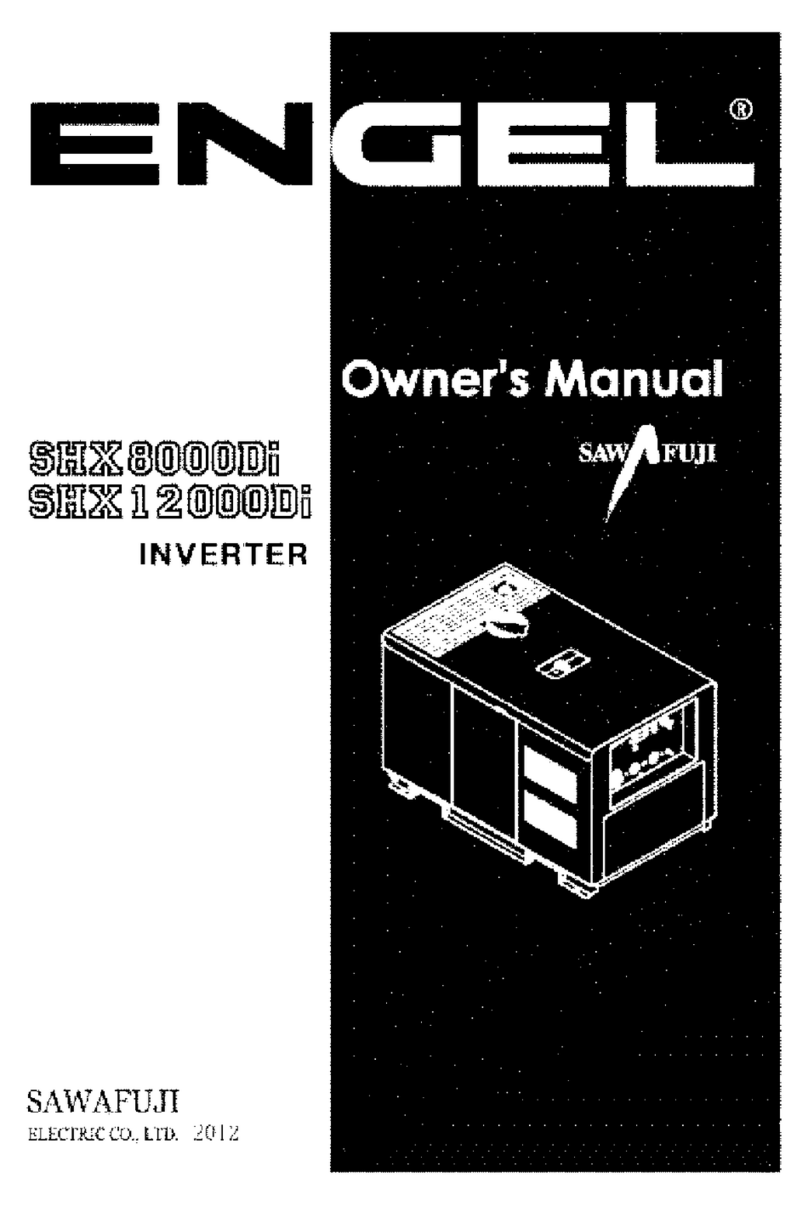 Engel SHX8000Di owner's manual