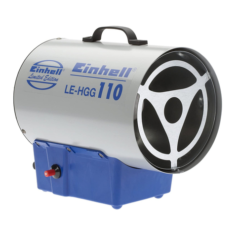 EINHELL LE-HGG 110 User manual