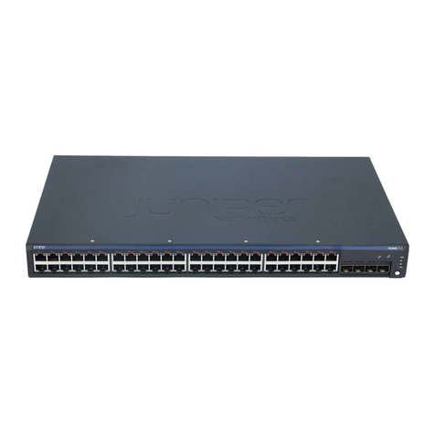 Juniper EX2200 Series User manual