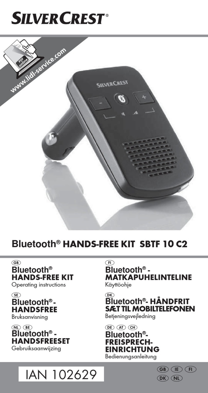 Silvercrest SBTF 10 C2 User manual