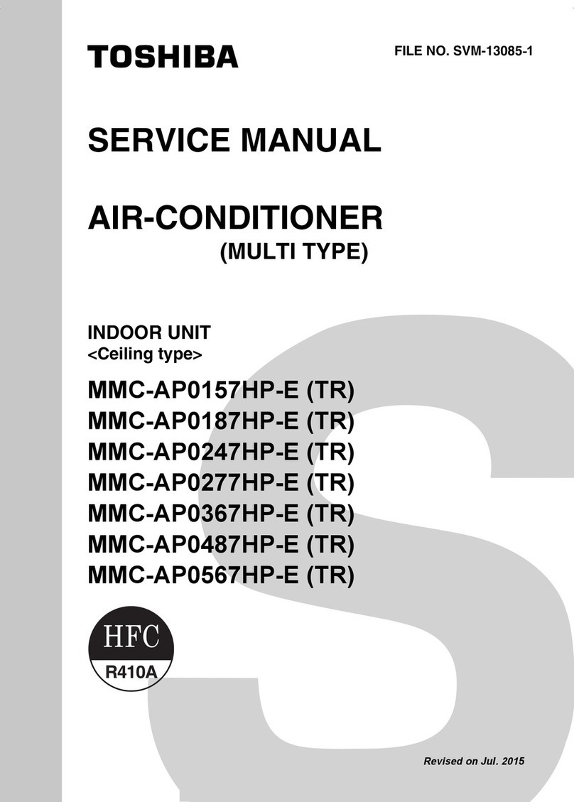 Toshiba MMC-AP0157HP-E (TR) User manual Toshiba MMC-AP0157HP-E (TR) User manual