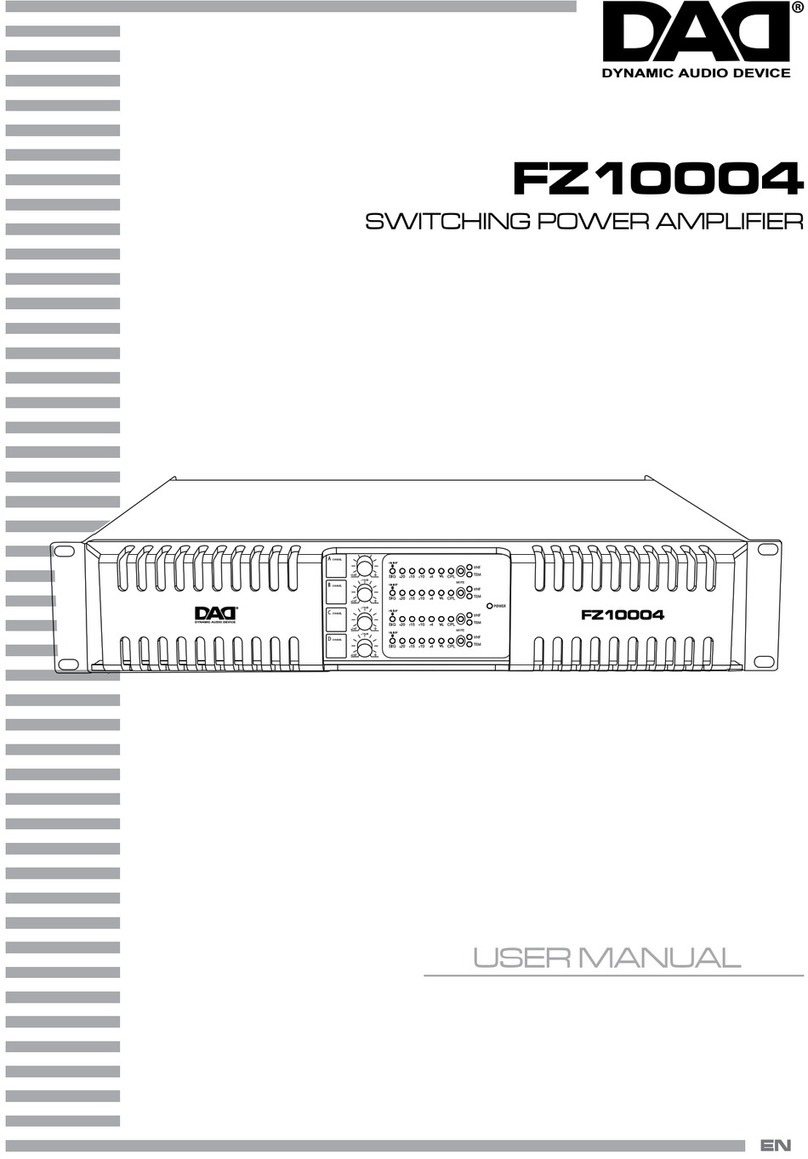 DAD FZ10004 User manual