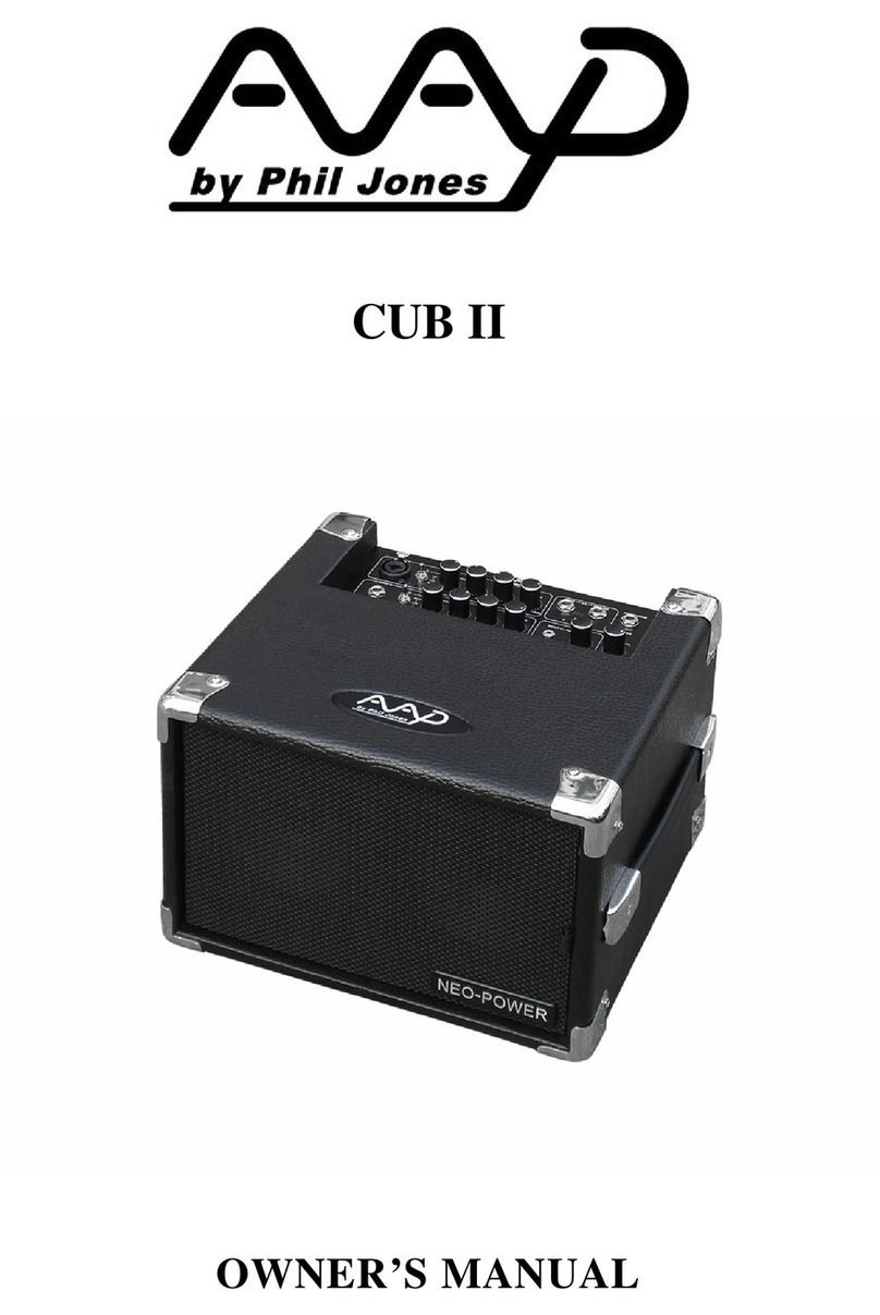 AAD CUBII owner's manual