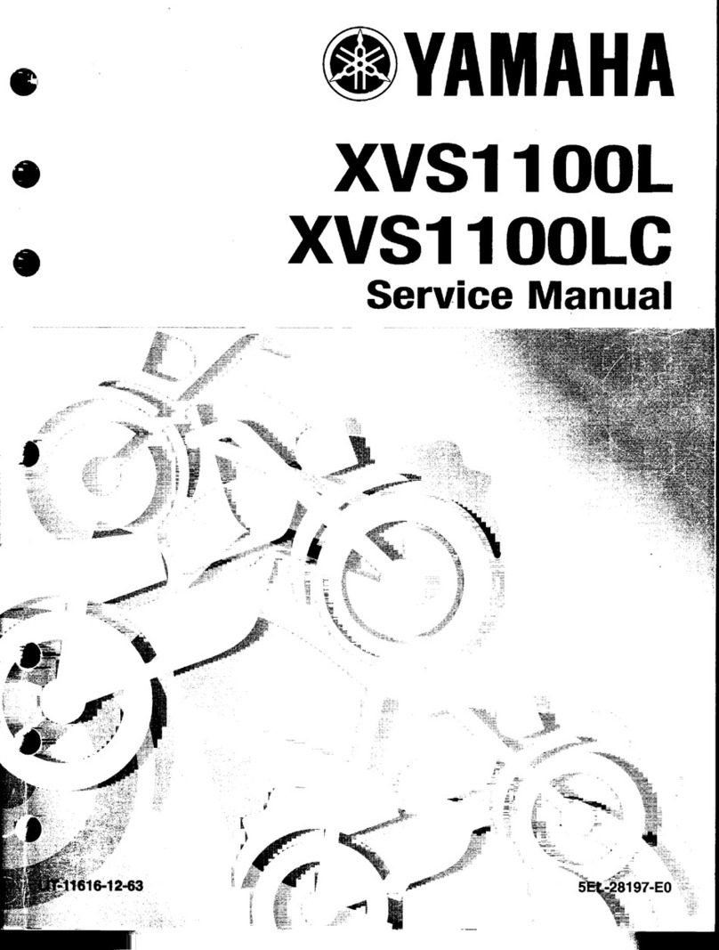 Yamaha XVS1100(L) User manual