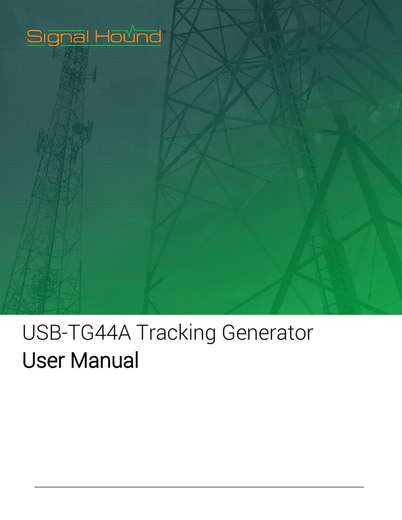 Signal Hound USB-TG44A user manual
