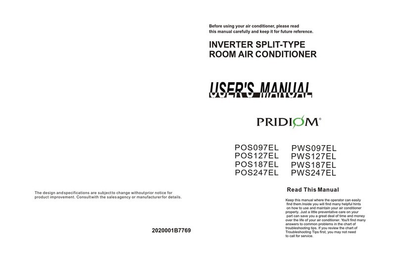 Pridiom POS097EL User manual