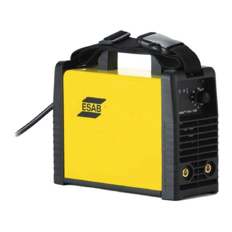 ESAB Buddy Arc 145 User manual