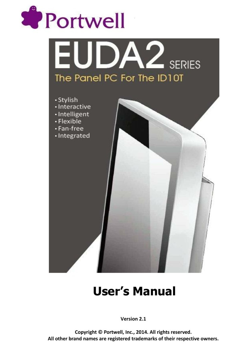 Portwell EUDA 2 Series User manual