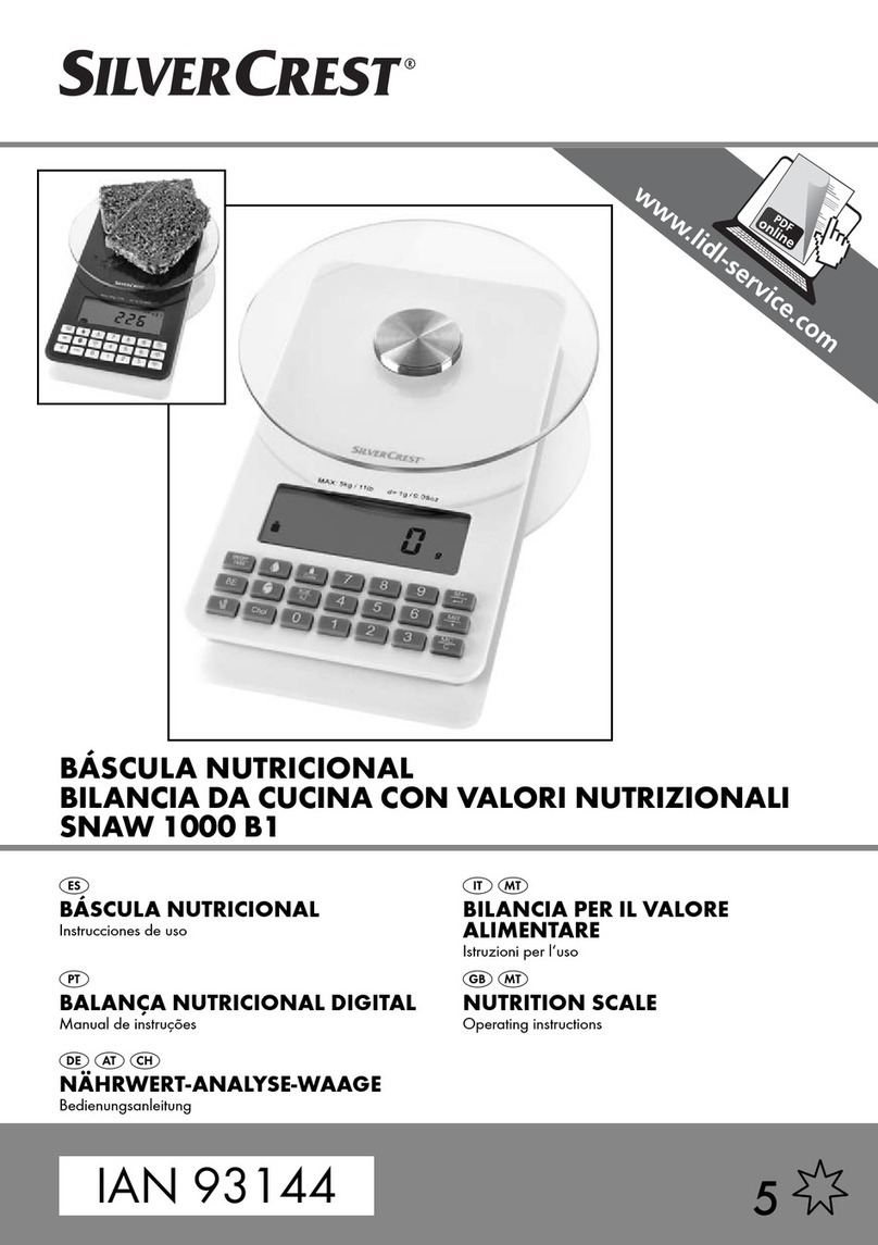 Silvercrest SNAW 1000 B1 operating instructions