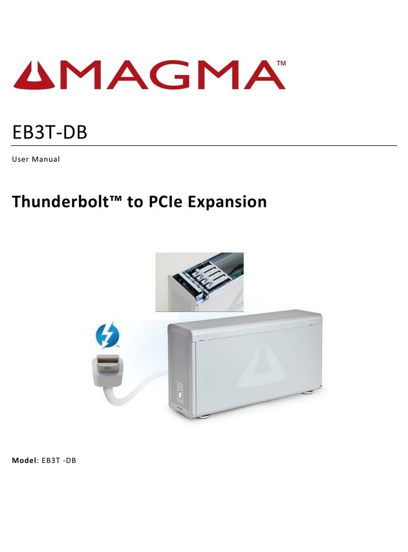 Magma ExpressBox EB3T-DB user manual
