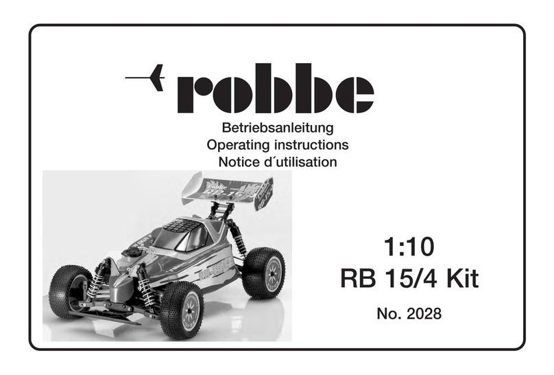 ROBBE RB 15/4 Kit operating instructions