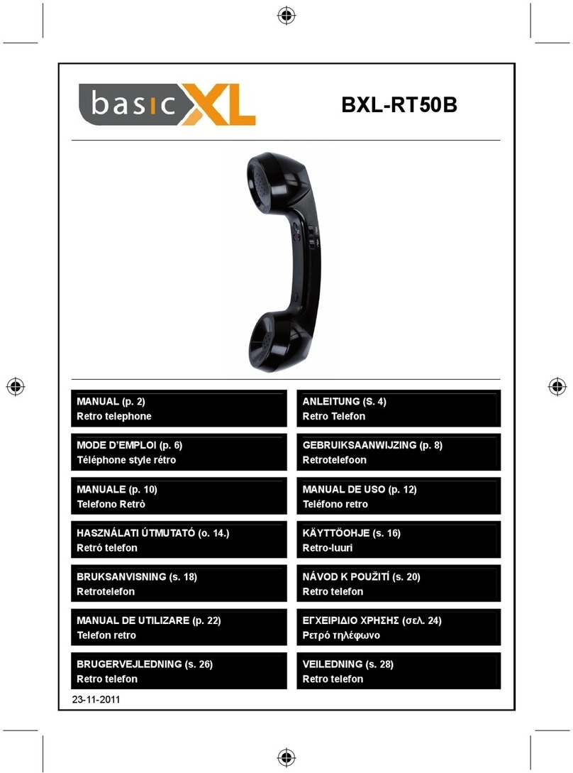 Basic XL BXL-RT50B manual
