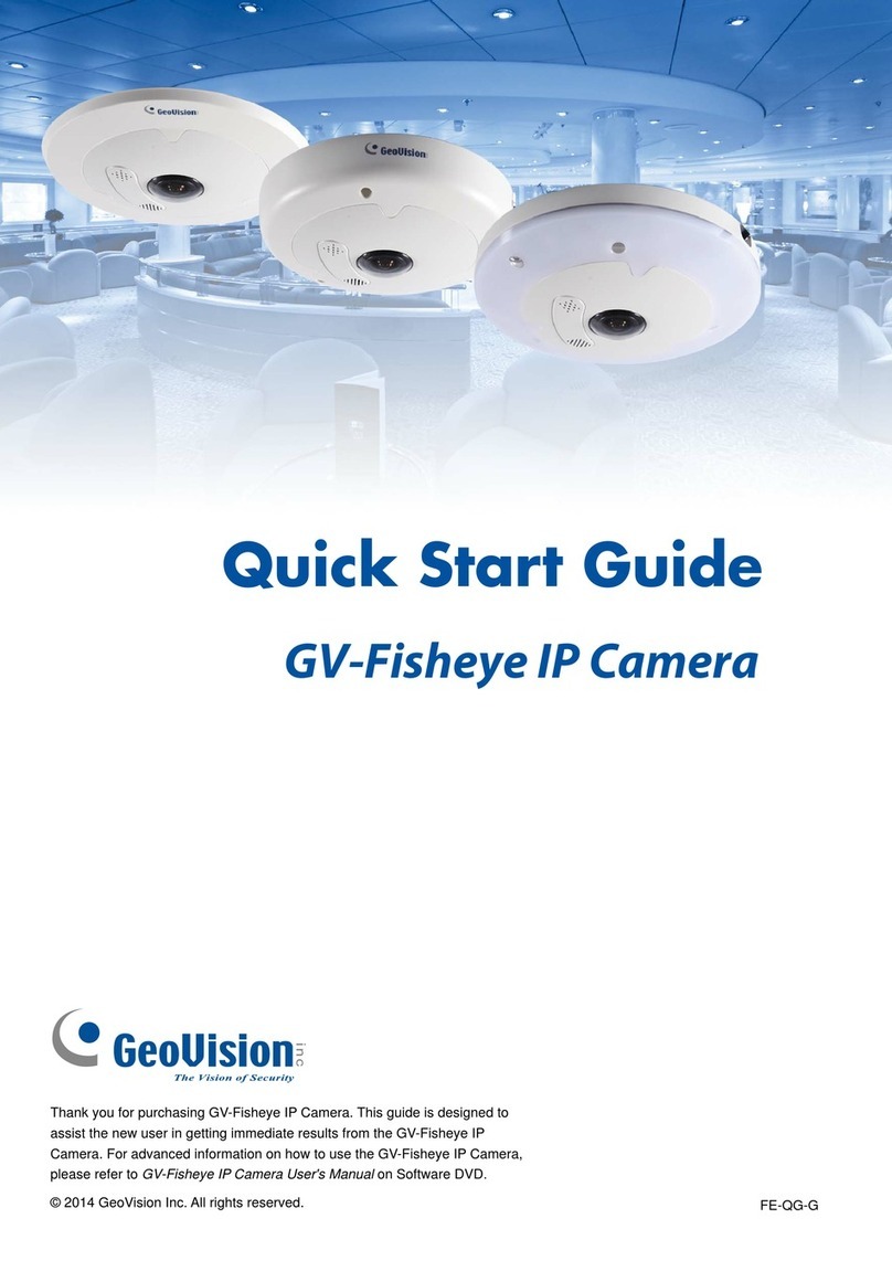 GeoVision GV-Fisheye SERIES User manual