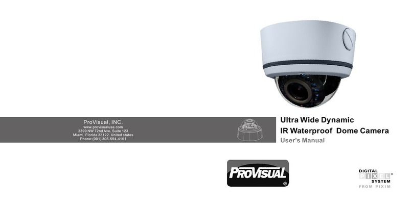 ProVisual CDV-2085IR-WDR User manual
