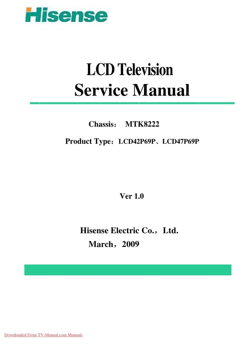 Hisense LCD42P69P User manual Hisense LCD42P69P User manual