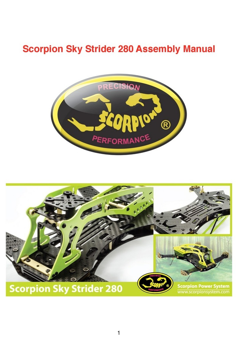 SCORPION Sky Strider 280 Assembly manual