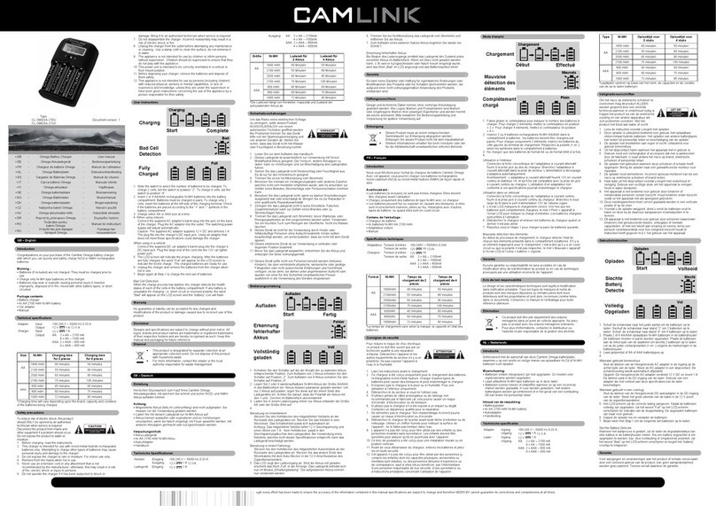 Camlink CL-OMEGA-27EU user manual