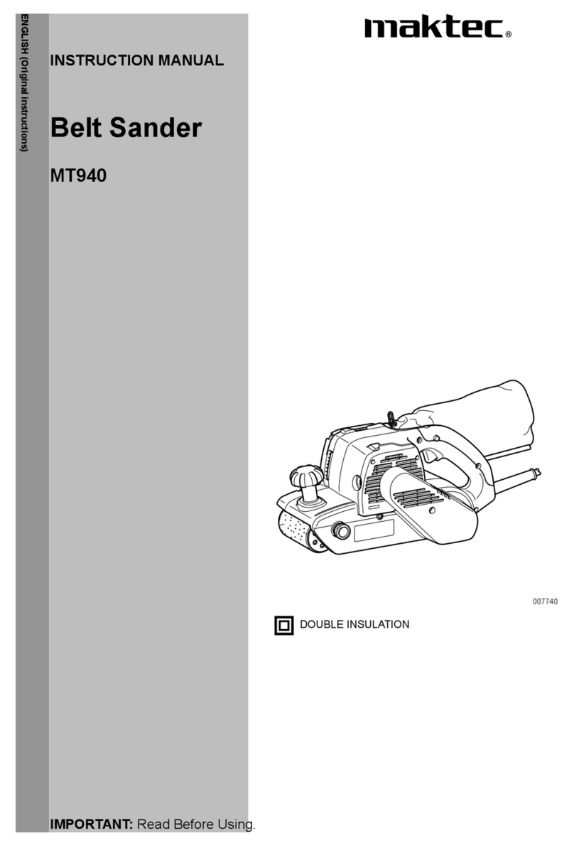 Maktec MT940 User manual