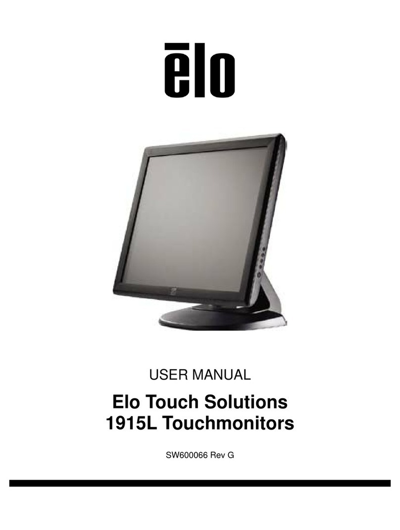 Elo Touch Solutions 1915L User manual