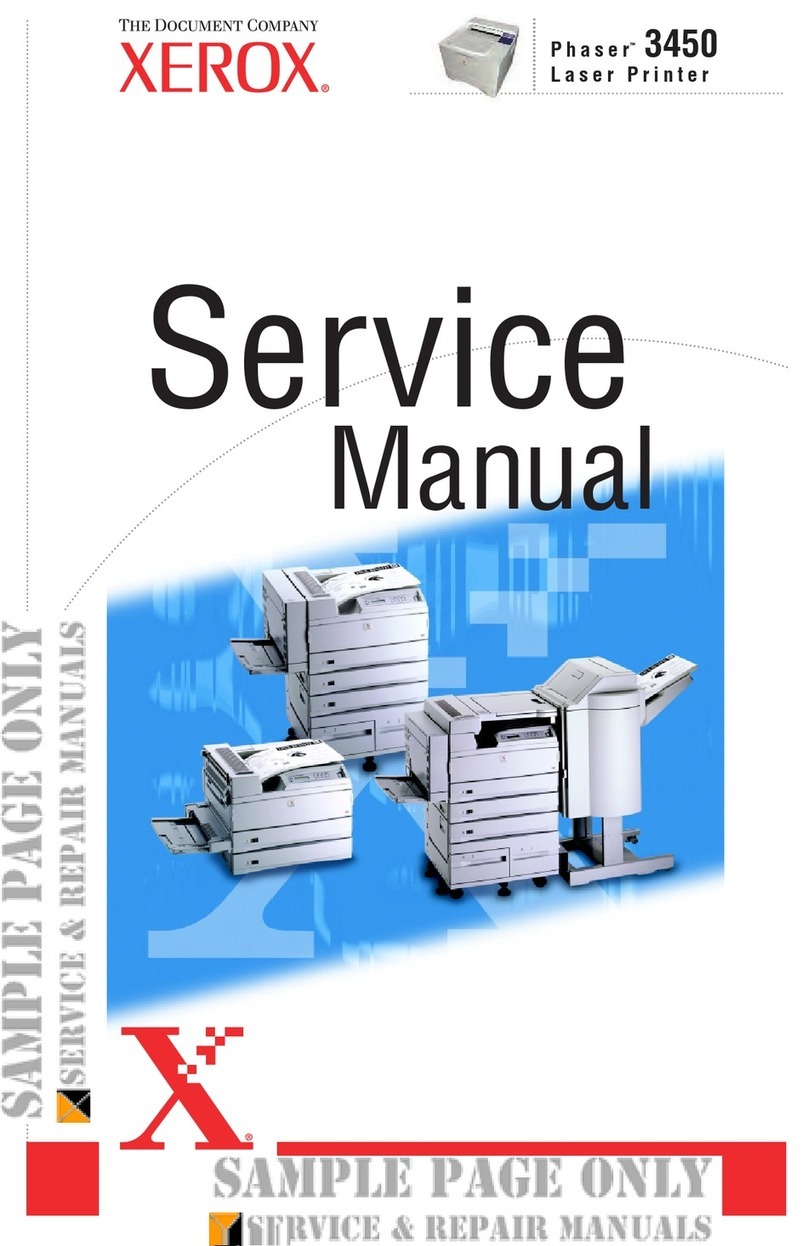 Xerox Phaser 3450 User manual