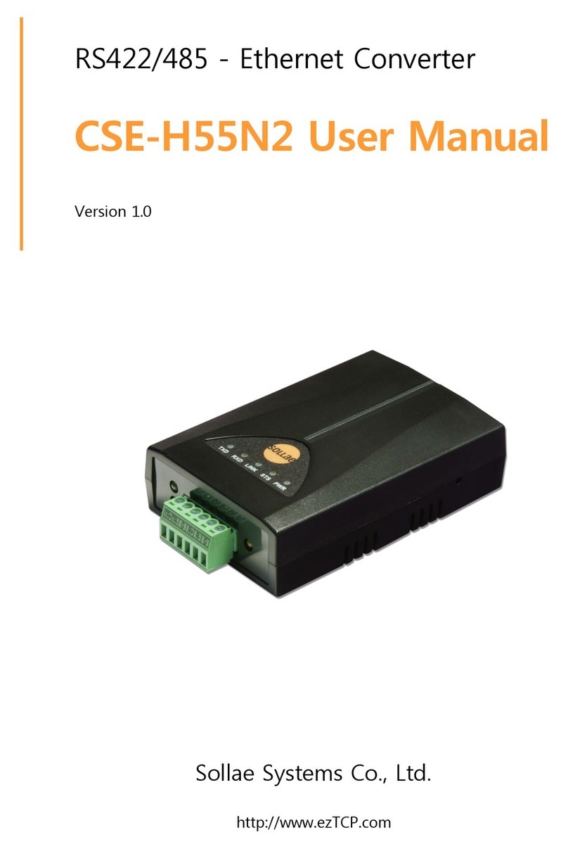 Sollae Systems CSE-H55N2 user manual