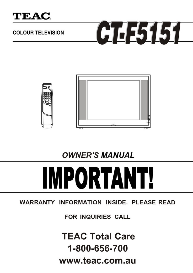 Teac CT-F5151 owner's manual