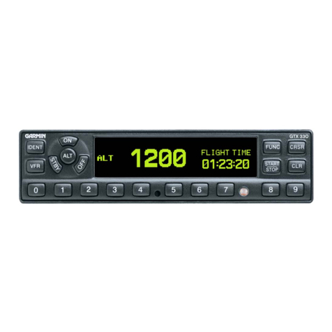 Garmin GTX 330 installation manual