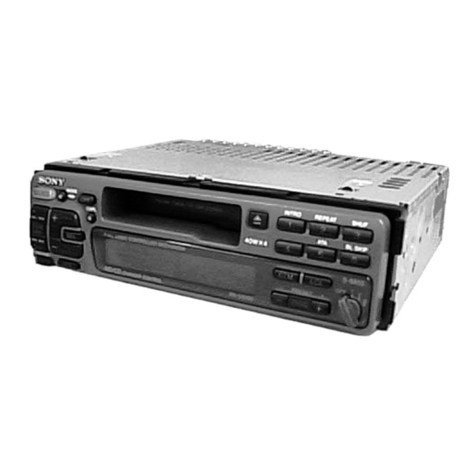 Sony XR-C5100 User manual