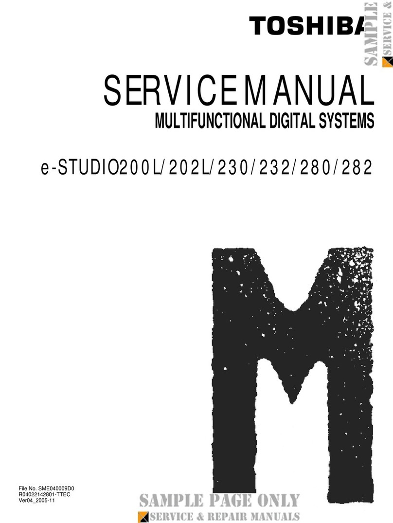 Toshiba e-STUDIO FASTstart 200L User manual