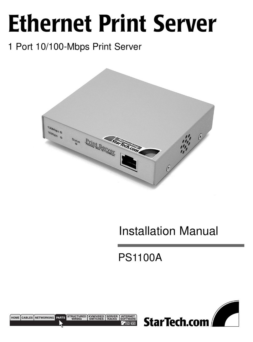 StarTech.com PS1100A installation manual
