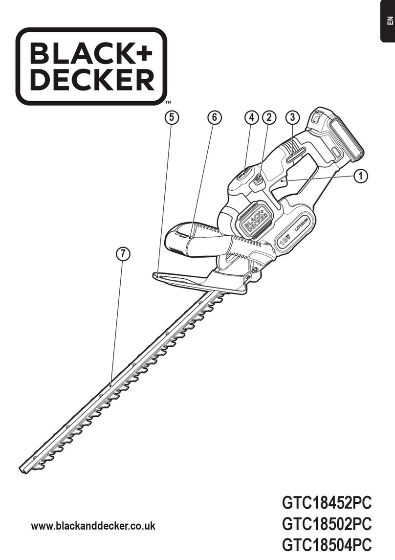 Black & Decker GTC18452PC User manual
