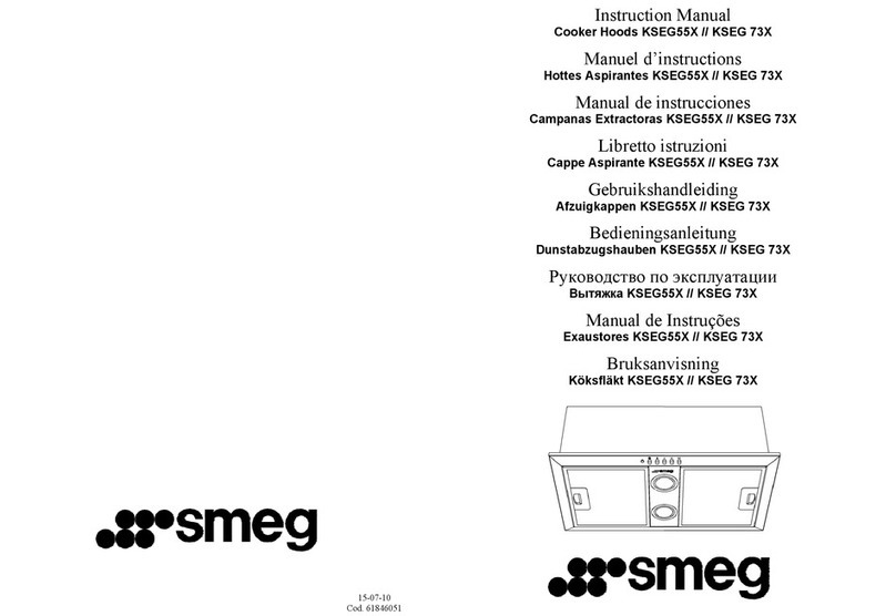 Smeg KSEG 55X User manual