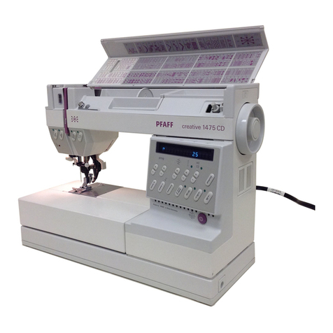 Pfaff creative 1475CD User manual
