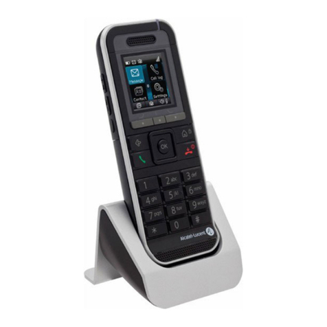 Alcatel-Lucent 8232 DECT Handset user manual