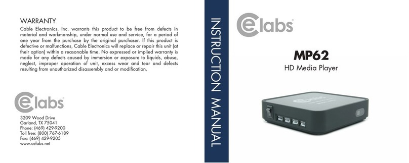 Celabs MP62 User manual