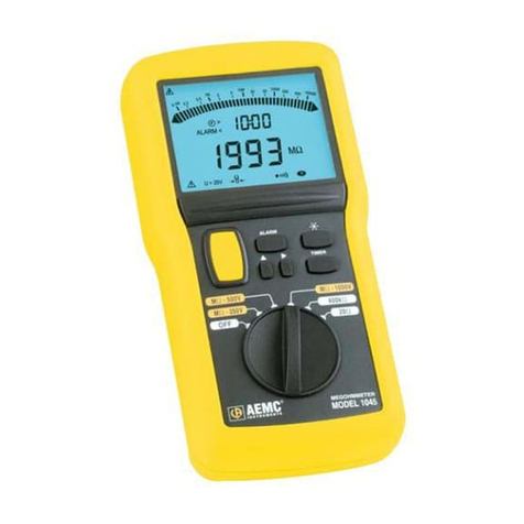 AEMC 1030 User manual