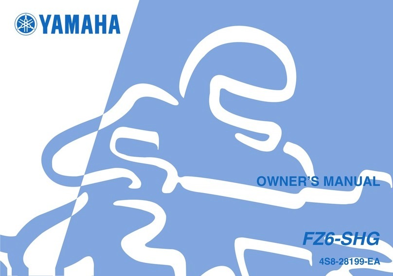 Yamaha Fazer FZ6-SHG owner's manual