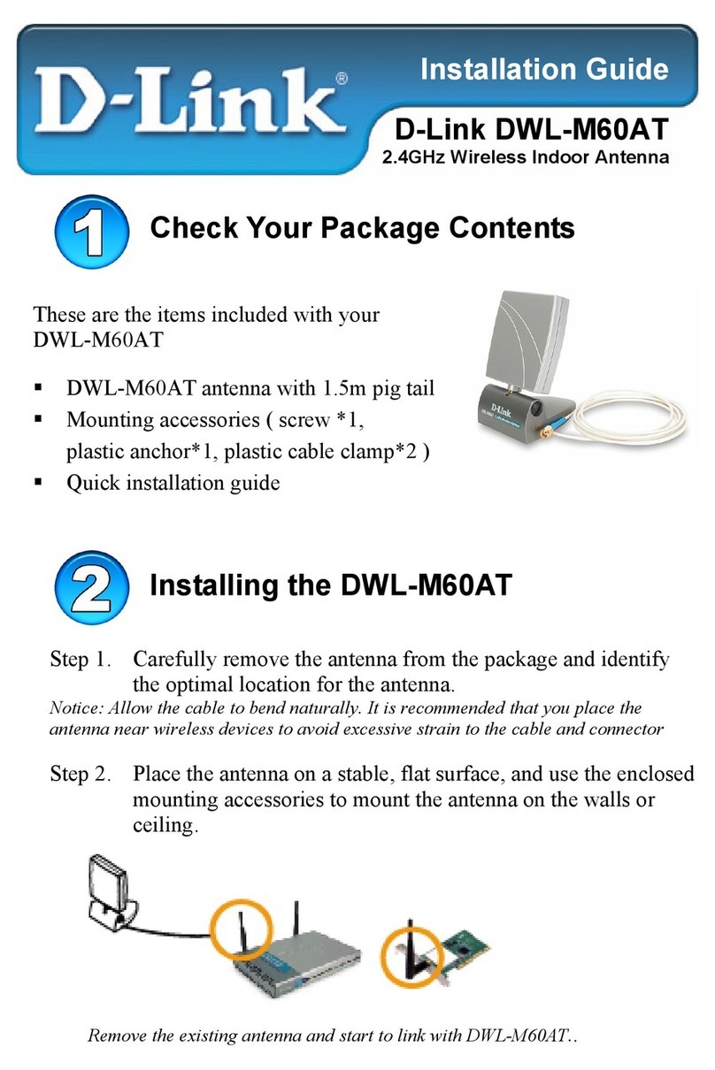 D-Link DWL-M60AT User manual D-Link DWL-M60AT User manual