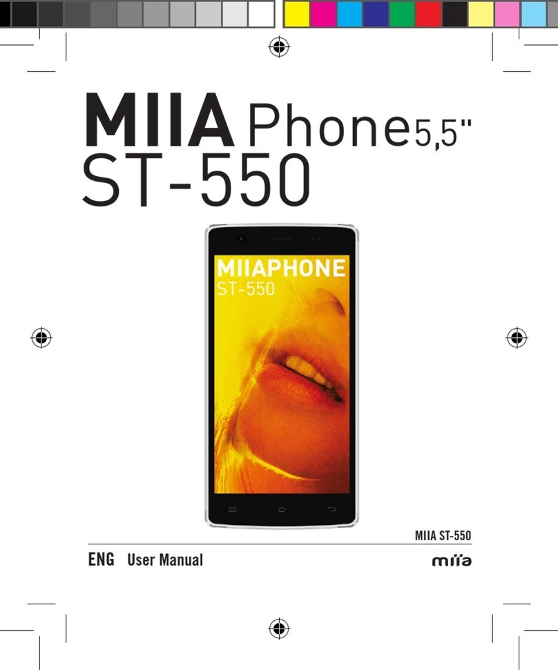 Miia ST-550 User manual