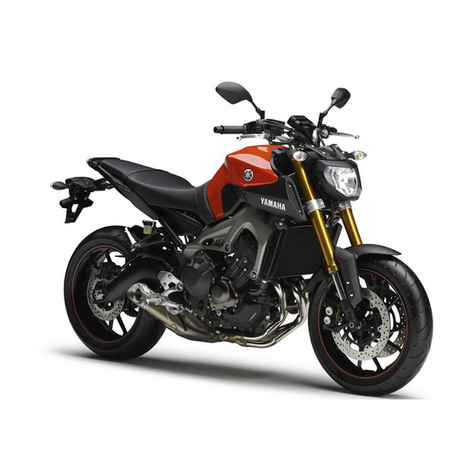 Yamaha MT09 User manual