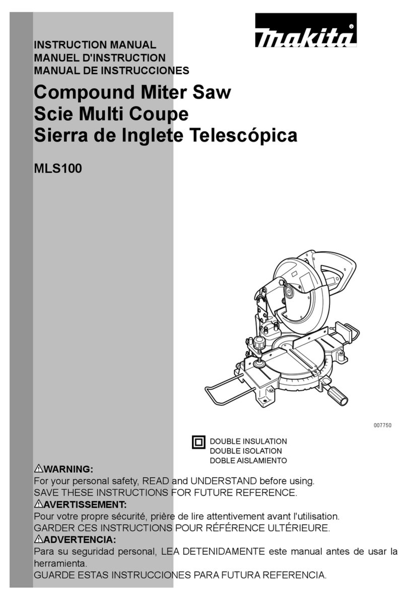Makita MLS100 instruction manual