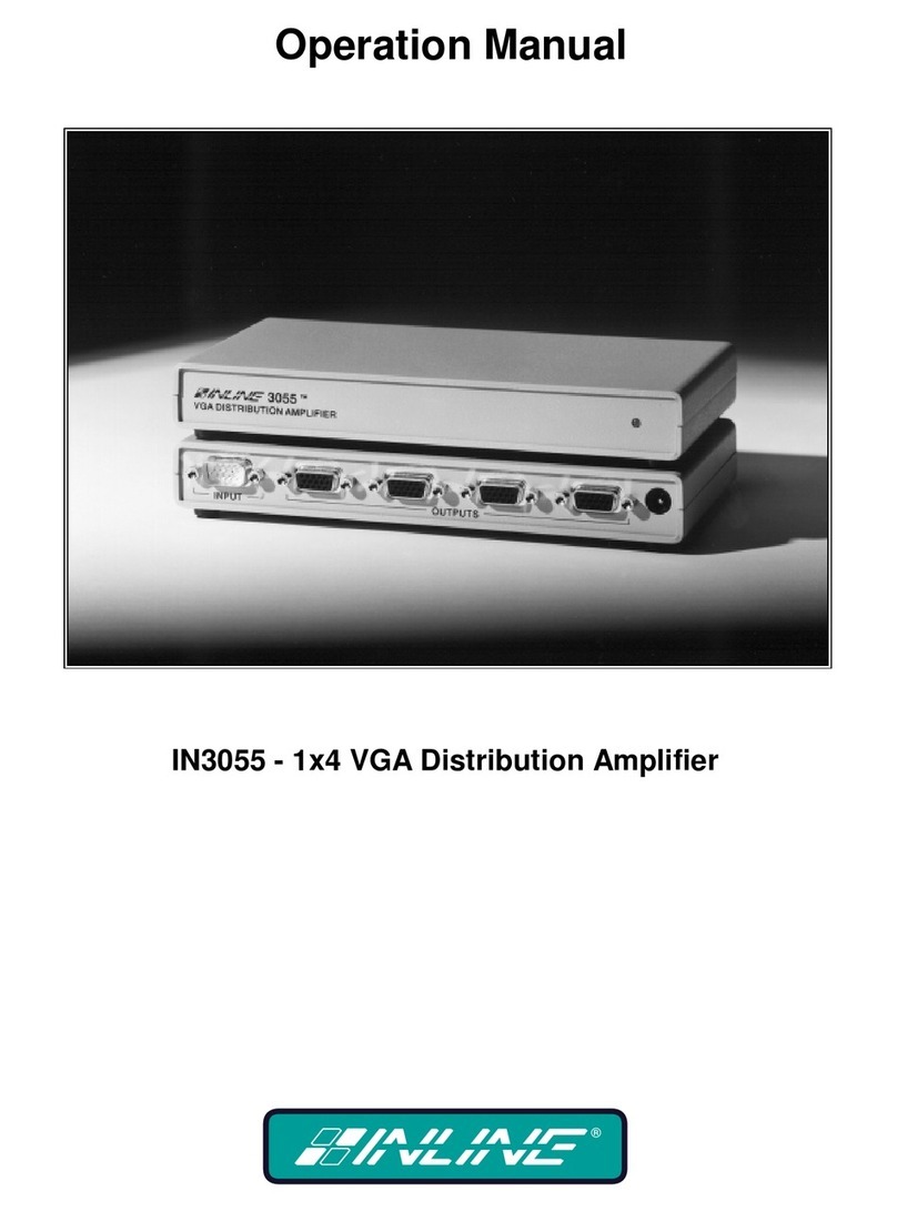 Inline IN3055 Operation manual