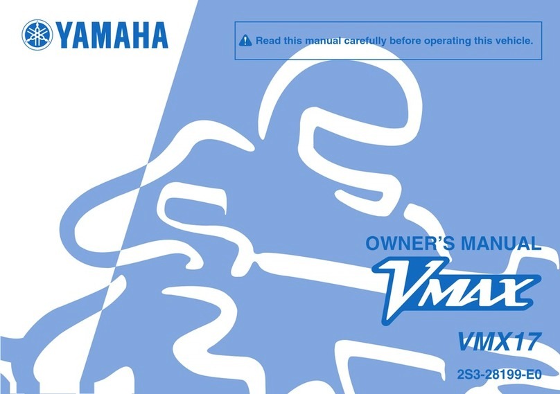 Yamaha VMAX VMX17 User manual